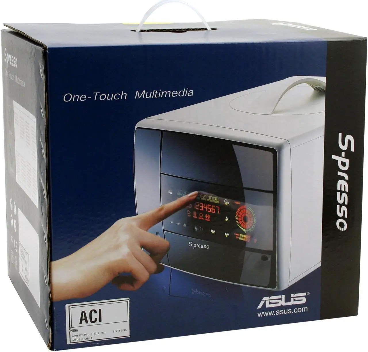 Alt view image 10 of 10 - ASUS S-presso S1-P111 Deluxe Intel Socket 478 Intel 865G Barebone