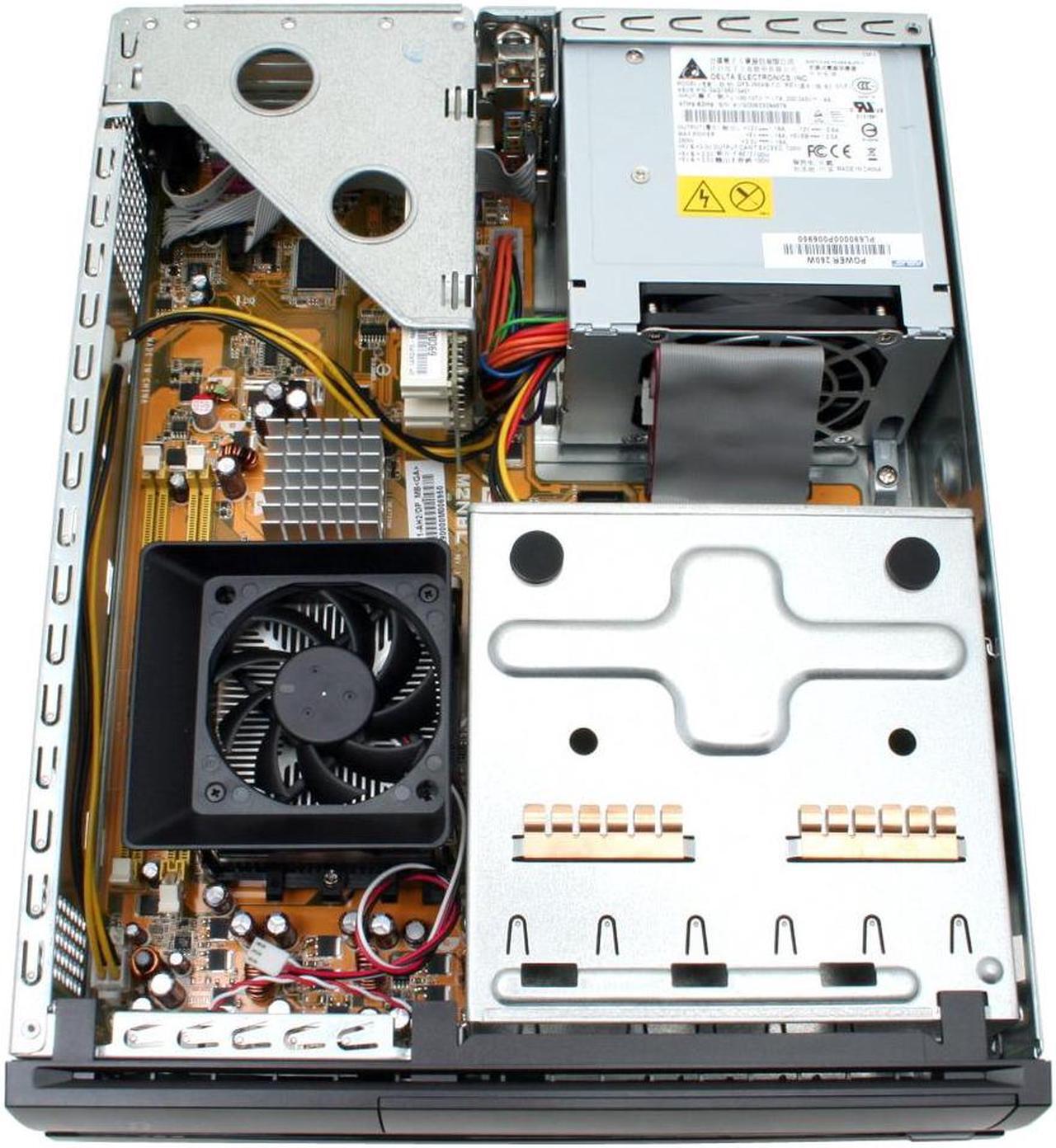Alt view image 6 of 14 - ASUS P1-AH2 AMD Socket AM2 NVIDIA GeForce 6150 Black Barebone
