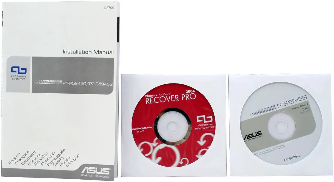 Alt view image 9 of 11 - ASUS P2-P5945G Blue Intel Socket T(LGA775) Intel 945G Barebone