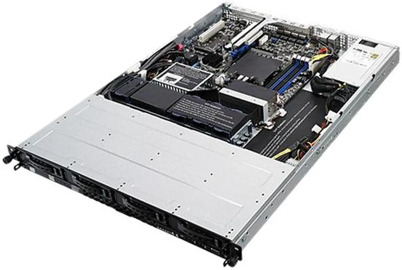 Alt view image 2 of 4 - Asus RS300-E9-PS4 Barebone System - 1U Rack-mountable - Intel C232 Chipset - Socket H4 LGA-1151 - 1 x Processor Support