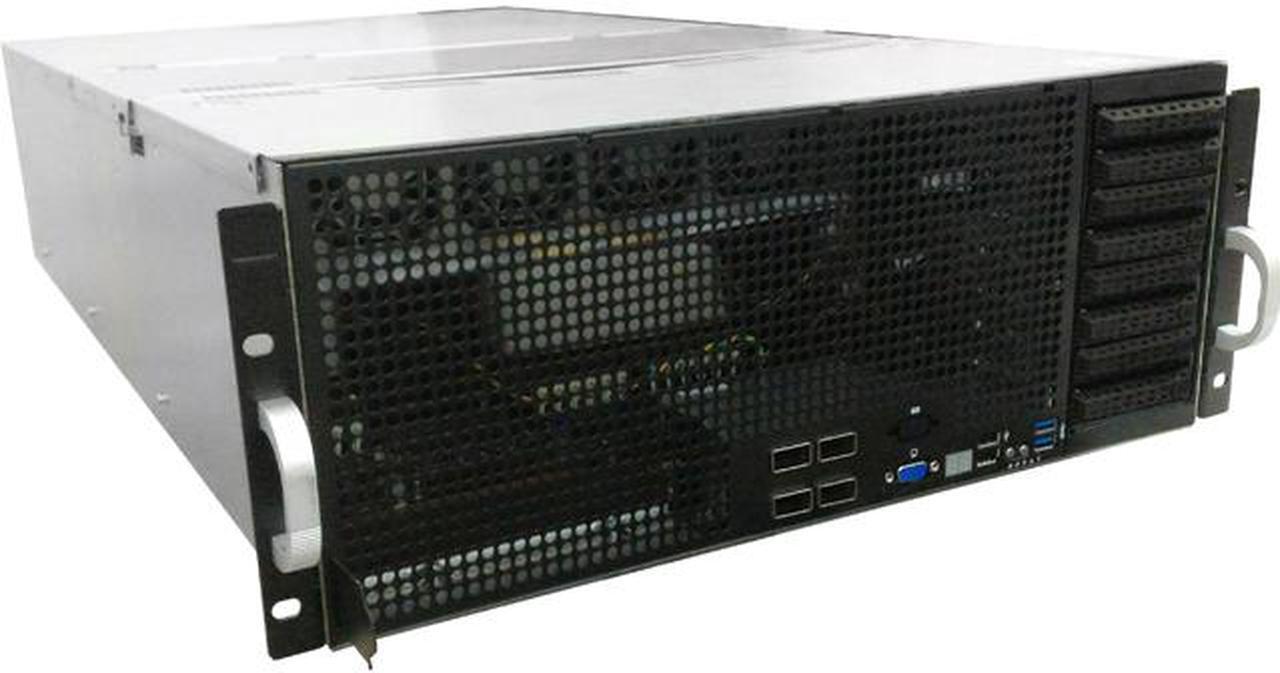 Main image of Asus ESC8000 G4 Barebone System - 4U Rack-mountable - Intel C621 Chipset - Socket P LGA-3647 - 2 x Processor Support