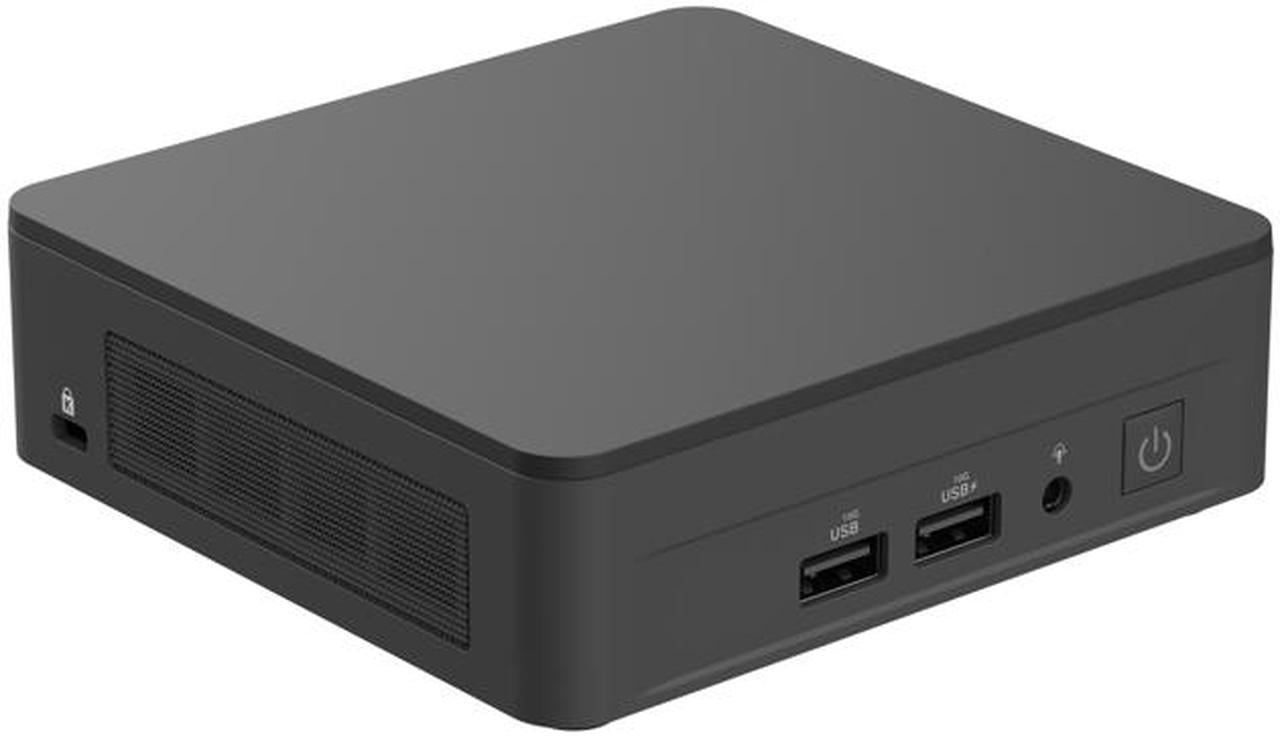 ASUS NUC 13 PRO RNUC13ANKI70000UI Black Barebone slim Kit with Intel® Core™ i7-1360P, Single Unit - Memory and Storage Sold Separately)