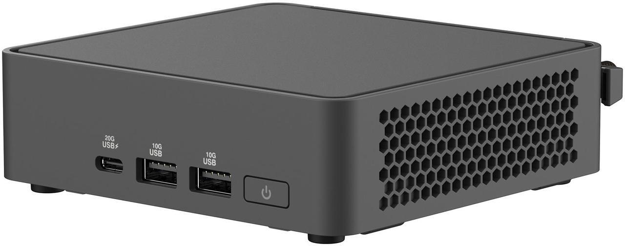Alt view image 5 of 15 - ASUS NUC 15 Pro RNUC15CRKU70000U Black Barebone System w/ Intel Ultra 7 255H CPU, Integrated - Intel Arc 140T Graphics ,US cord, Single Unit - Memory and Storage Sold Separately