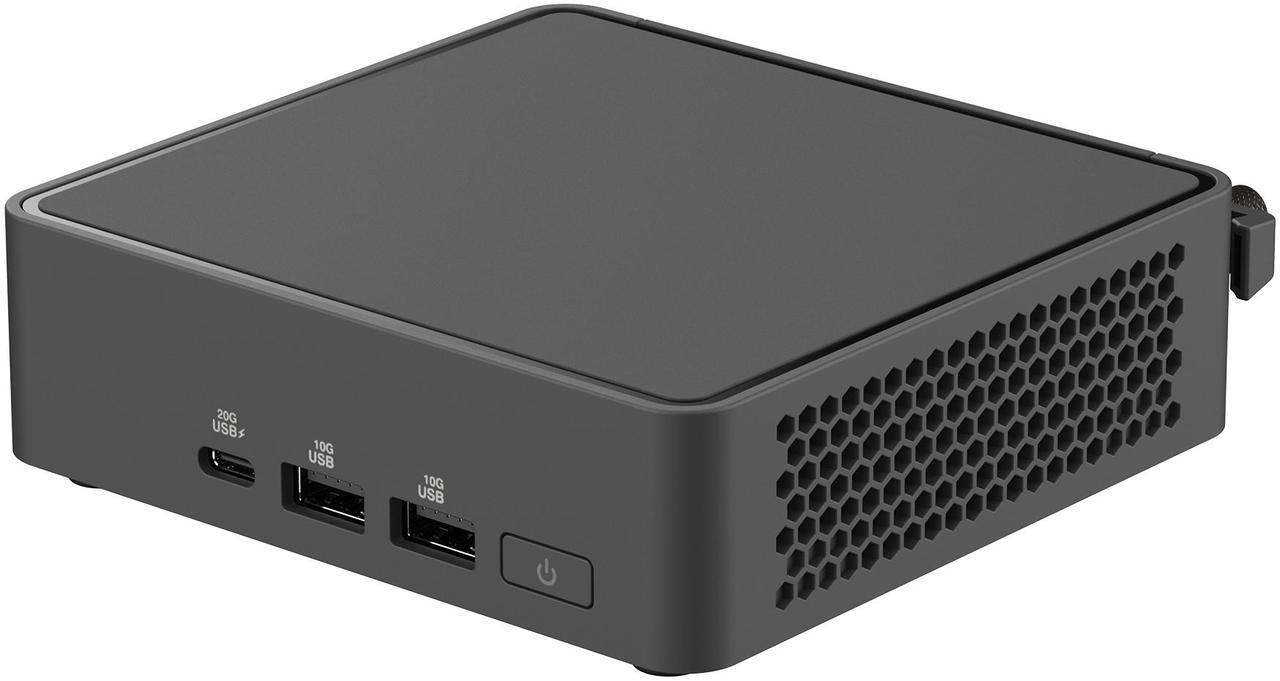 Alt view image 6 of 15 - ASUS NUC 15 Pro RNUC15CRKU70000U Black Barebone System w/ Intel Ultra 7 255H CPU, Integrated - Intel Arc 140T Graphics ,US cord, Single Unit - Memory and Storage Sold Separately