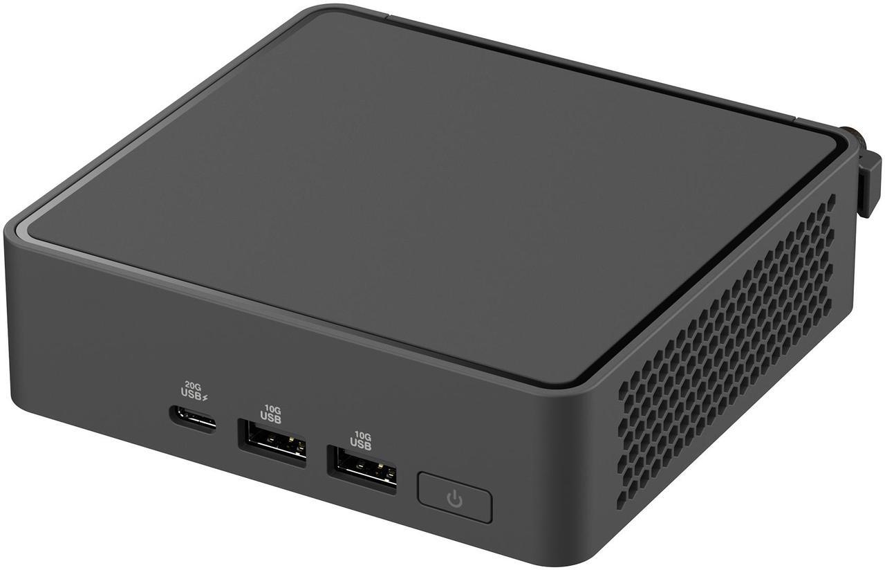 Alt view image 7 of 15 - ASUS NUC 15 Pro RNUC15CRKU70000U Black Barebone System w/ Intel Ultra 7 255H CPU, Integrated - Intel Arc 140T Graphics ,US cord, Single Unit - Memory and Storage Sold Separately