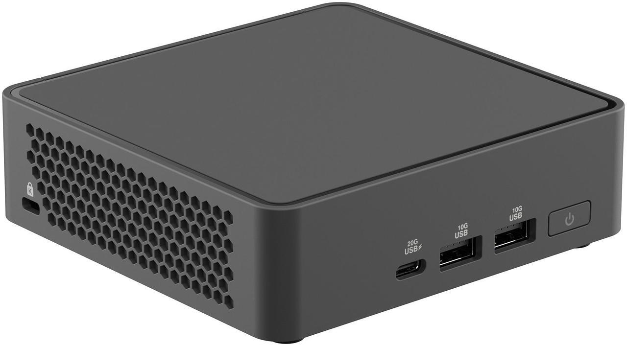 Alt view image 8 of 15 - ASUS NUC 15 Pro RNUC15CRKU70000U Black Barebone System w/ Intel Ultra 7 255H CPU, Integrated - Intel Arc 140T Graphics ,US cord, Single Unit - Memory and Storage Sold Separately