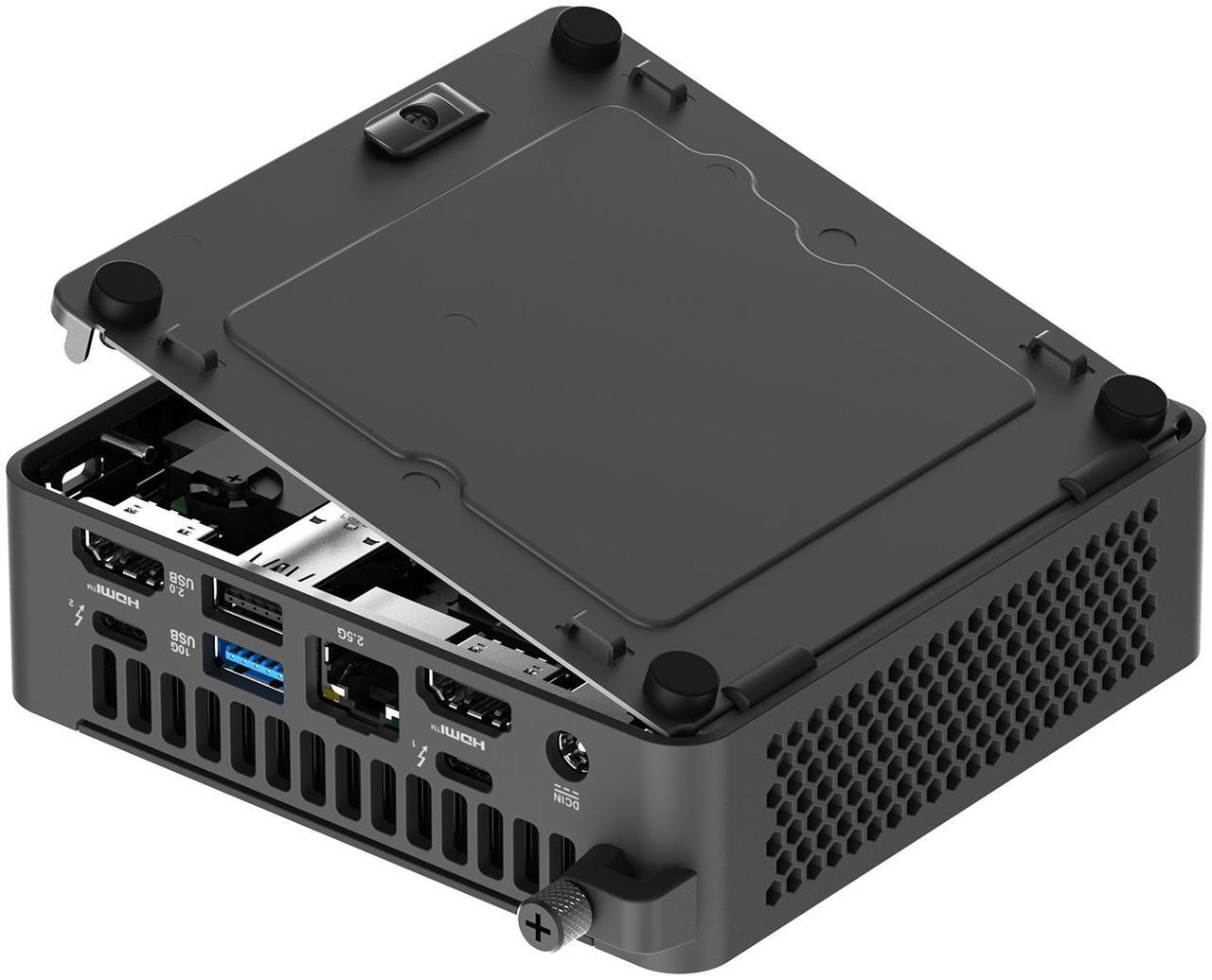 Alt view image 11 of 15 - ASUS NUC 15 Pro RNUC15CRKU70000U Black Barebone System w/ Intel Ultra 7 255H CPU, Integrated - Intel Arc 140T Graphics ,US cord, Single Unit - Memory and Storage Sold Separately
