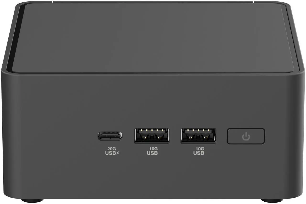 Alt view image 3 of 9 - ASUS NUC 15 Pro RNUC15CRHC50000U Black Barebone System w/ Intel Ultra 5 210H CPU, 2x DDR5 SO-Dimm Slots, WiFi 7,US cord, Single Unit - Memory and Storage Sold Separately