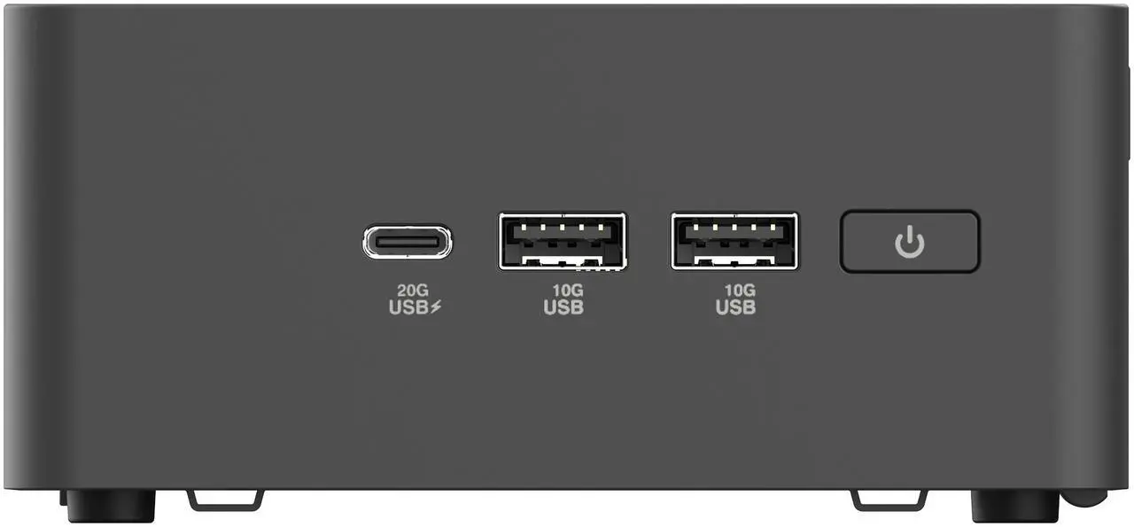 Alt view image 4 of 9 - ASUS NUC 15 Pro RNUC15CRHC50000U Black Barebone System w/ Intel Ultra 5 210H CPU, 2x DDR5 SO-Dimm Slots, WiFi 7,US cord, Single Unit - Memory and Storage Sold Separately
