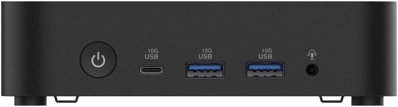 Alt view image 3 of 9 - ASUS NUC 14 Essential Barebone Kit Mini PC with Intel Processor N97, Single DDR5-4800 RAM slot, Single Storage Design, Triple Display support, 2.5G LAN, Wi-Fi 6E & Bluetooth 5.3, VESA Mount included