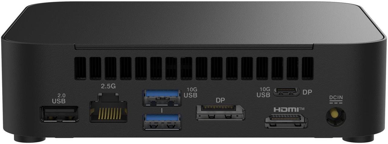 Alt view image 4 of 9 - ASUS NUC 14 Essential Barebone Kit Mini PC with Intel Processor N97, Single DDR5-4800 RAM slot, Single Storage Design, Triple Display support, 2.5G LAN, Wi-Fi 6E & Bluetooth 5.3, VESA Mount included
