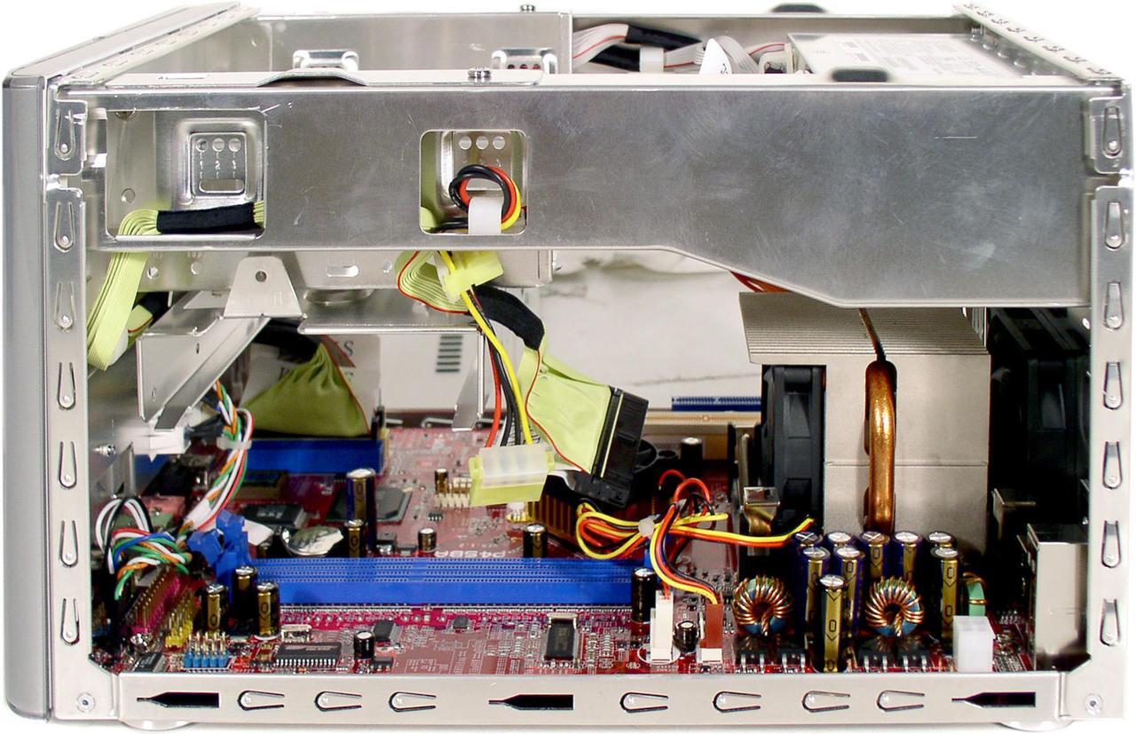 Alt view image 6 of 9 - BIOSTAR IDEQ 200s Intel Socket 478 SiS 651B Barebone