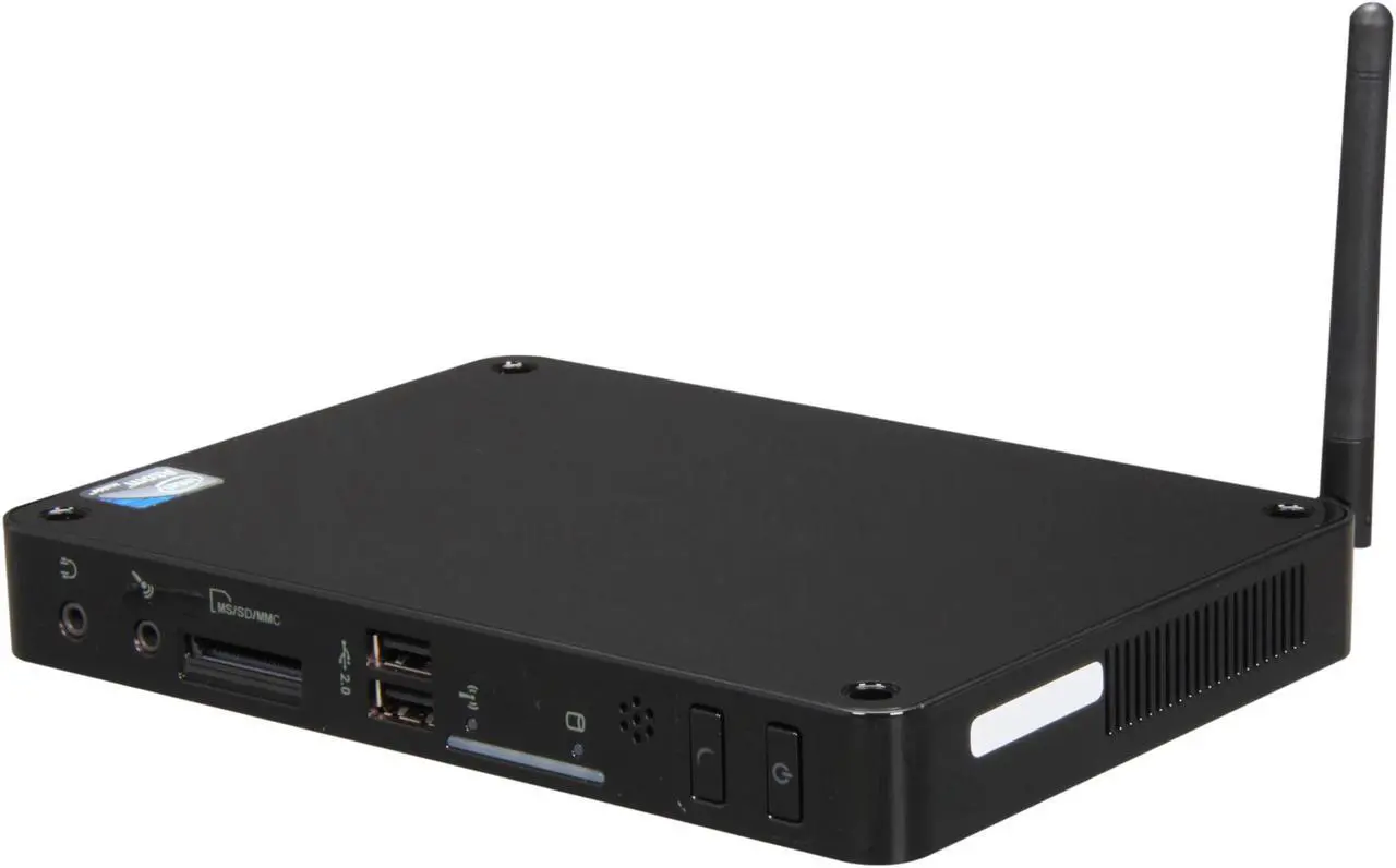Main image of Foxconn nT435H-0h0w-B-A-NA Intel NM10 Black Mini / Booksize Barebone System