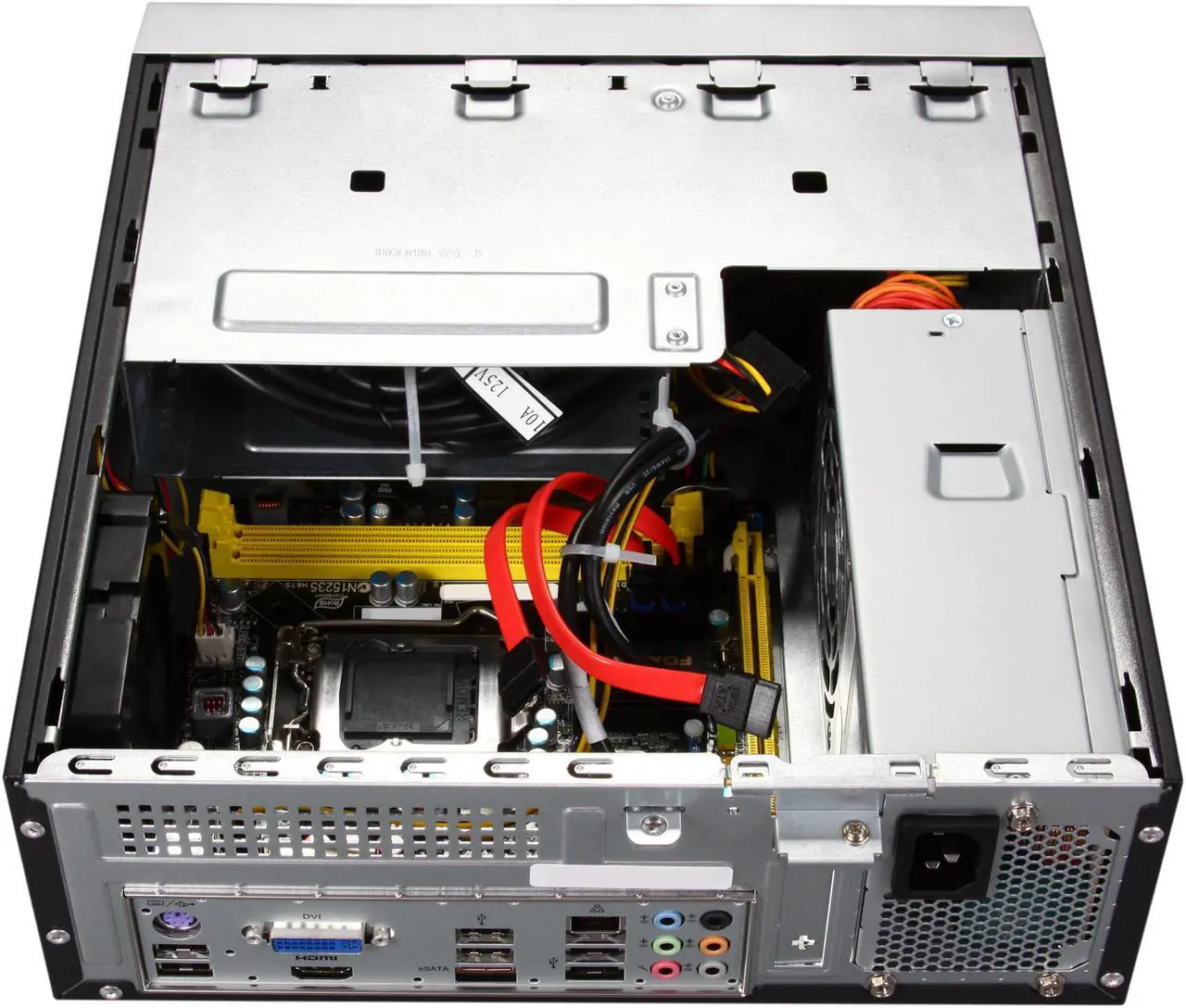 Alt view image 5 of 8 - Foxconn SFF R20-H1 Intel Socket H2(LGA1155) Intel H67 1 x HDMI Barebone