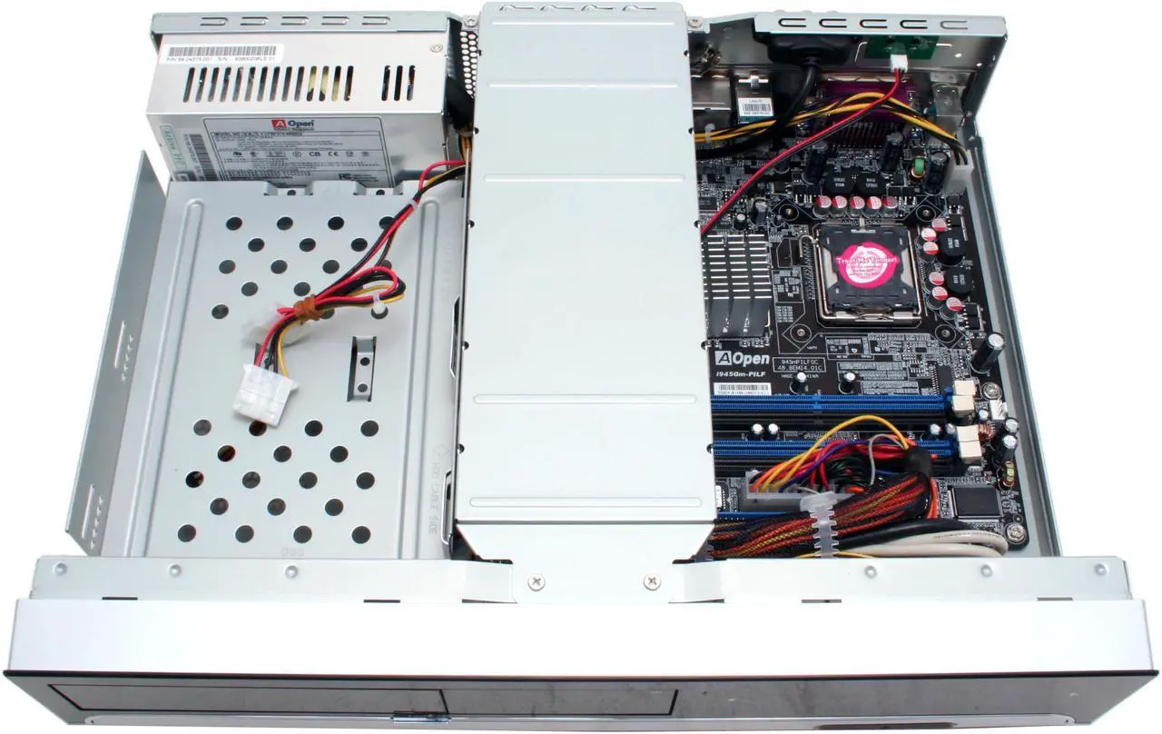 Alt view image 7 of 15 - AOpen EPC945-m8 (Silver) Intel Socket T(LGA775) Intel 945G 4 x 240Pin Intel GMA 950 Silver Media Center