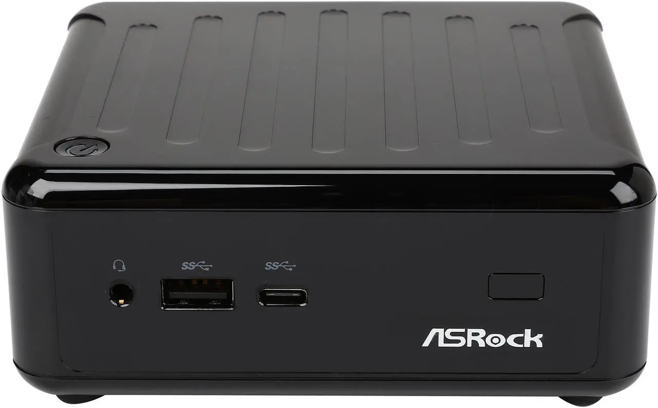 Alt view image 3 of 7 - ASRock Beebox N3000/B Mini / Booksize Barebone System