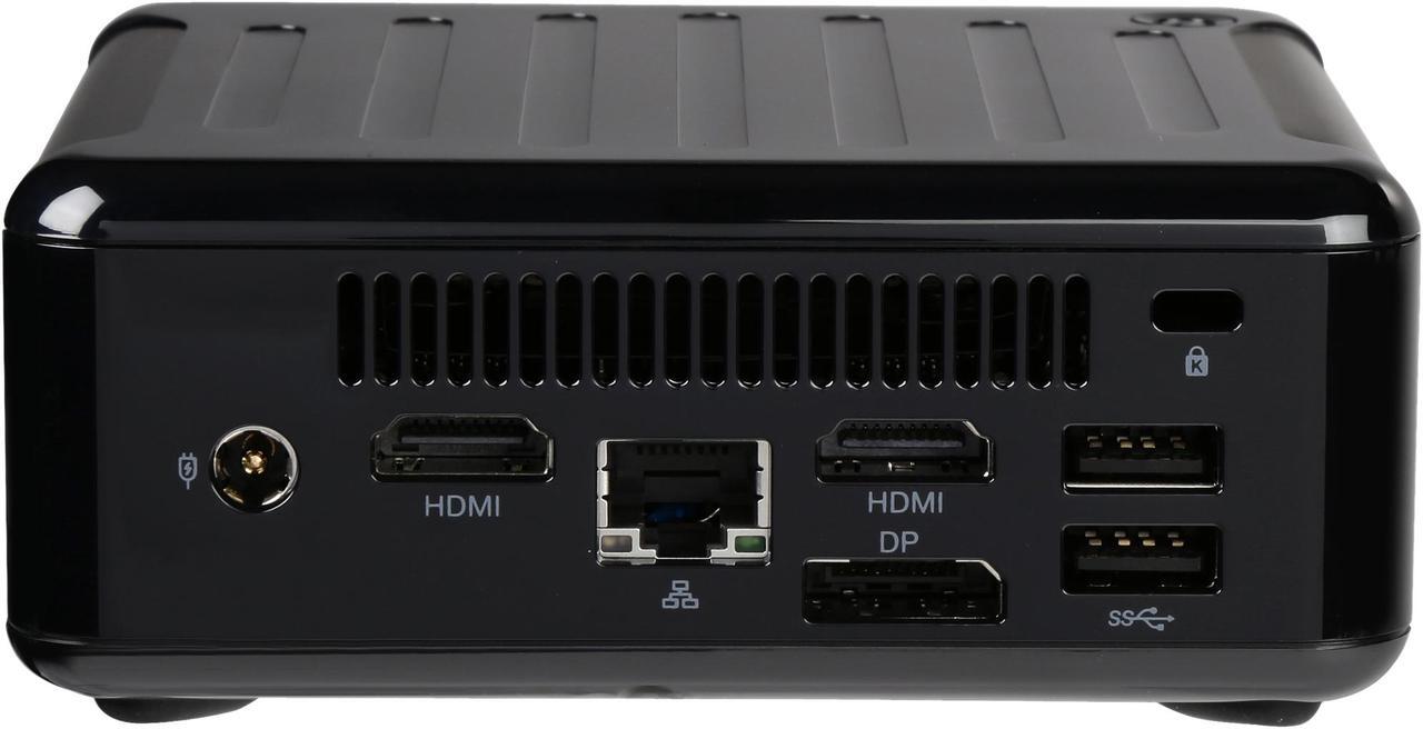 Alt view image 4 of 7 - ASRock BEEBOX J3160 Black Barebone Systems - Mini / Booksize Win7 Support