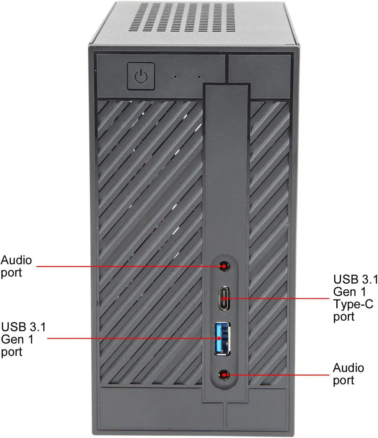Alt view image 5 of 9 - ASRock DESKMINI 310W Intel Socket LGA1151 Intel H310 Mini / Booksize Barebone System