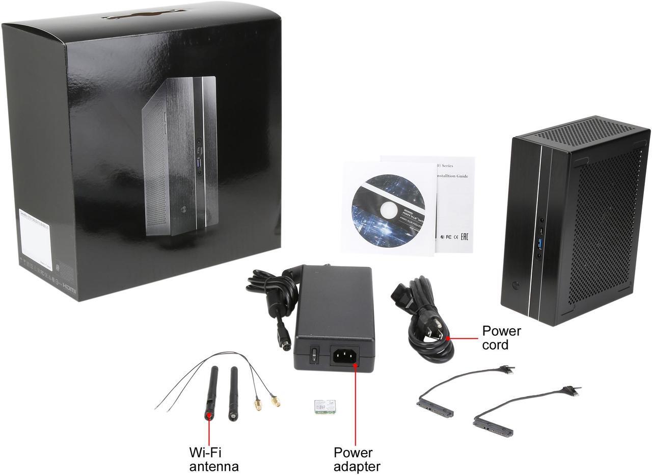 Alt view image 7 of 6 - ASRock DESKMINI GTX 1080 (Z370) Intel Socket LGA1151 Intel Z370 Mini / Booksize Barebone System