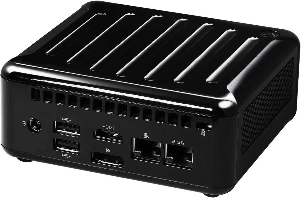 Alt view image 3 of 11 - ASRock Industrial AMD Barebone 4X4 BOX-4500U SoC Faned Embedded BOX PC (Includes AMD Ryzen 5 4500U)