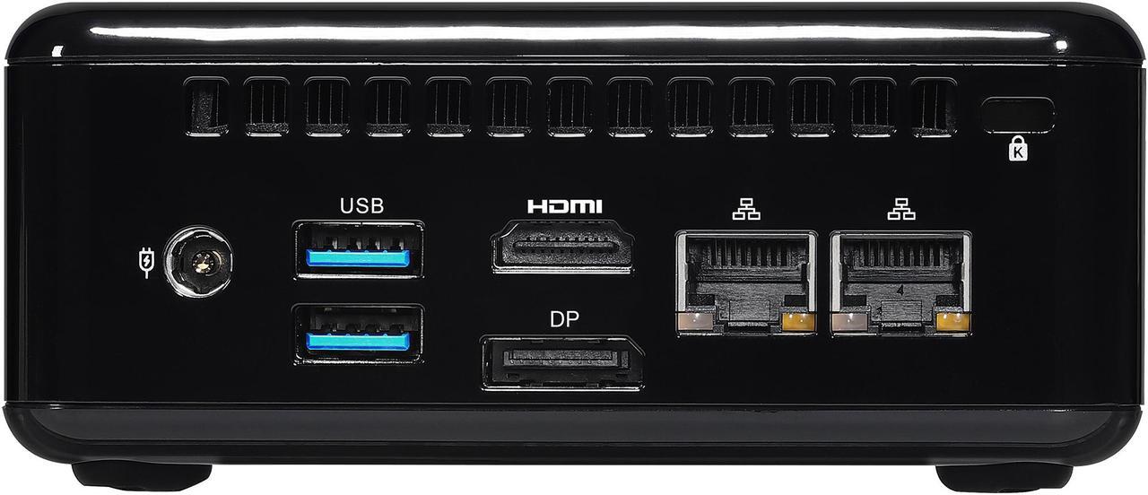 Alt view image 3 of 4 - ASRock Industrial NUC BOX-1240P Black Fanned Barebone Intel 12th Gen Core Pro i5-1240P Intel Iris Xe Graphics Quad-Display (Included 2 outputs from Type-C) 2 x 2.5 Gigabit LAN