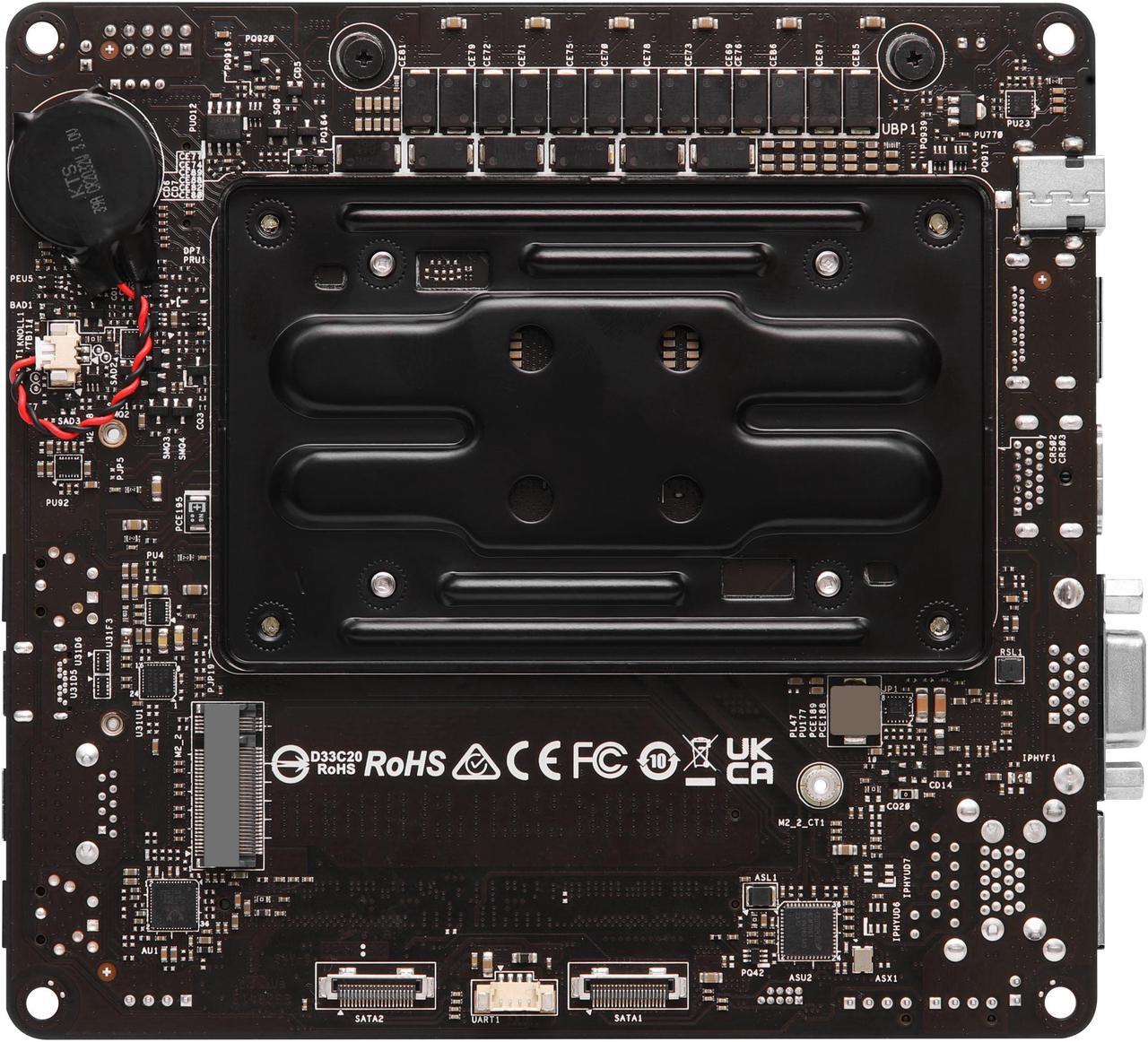 Alt view image 8 of 8 - ASRock DeskMini X600 AMD Socket AM5 AMD X600 Black Barebone