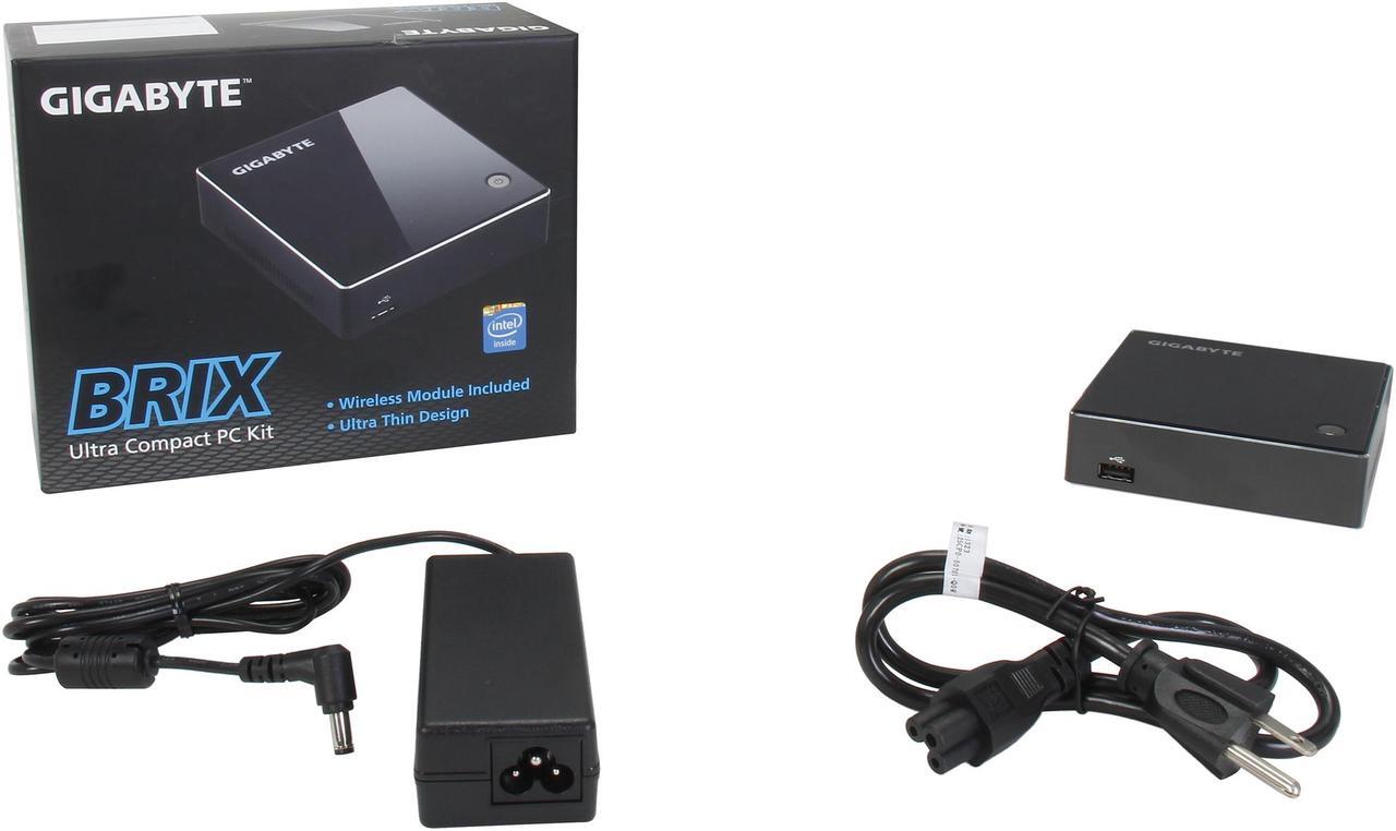 Alt view image 9 of 9 - GIGABYTE GB-XM14-1037 Intel NM70 BRIX / Ultra Compact PC kit