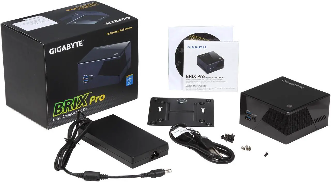 Alt view image 7 of 6 - GIGABYTE BRIX GB-BXi7-4770R 2 x 204Pin Intel Iris Pro graphics 5200 Mini-PC Barebone