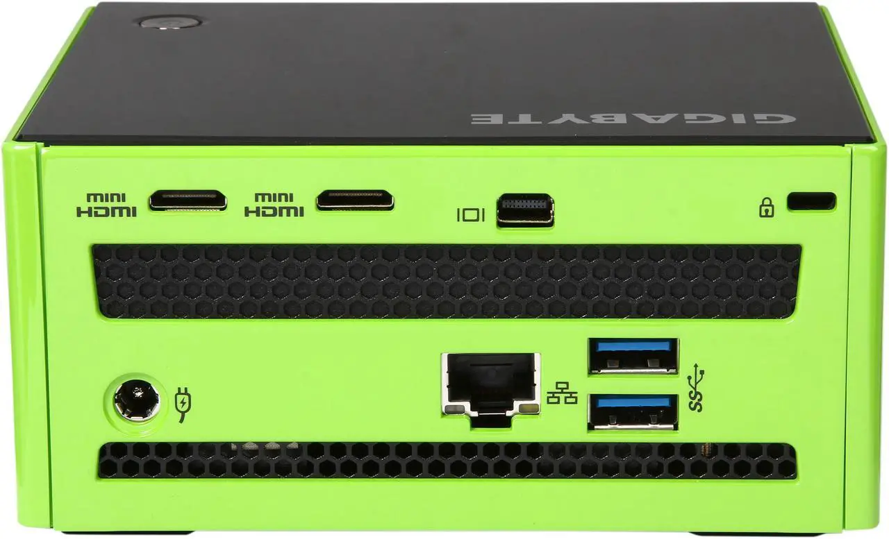 Alt view image 4 of 6 - GIGABYTE GB-BXi5G-760 Intel HM87 Barebone