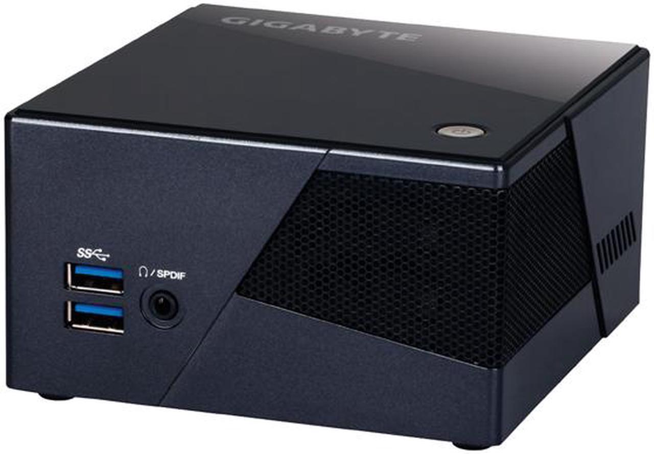 Alt view image 2 of 5 - Gigabyte BRIX GB-BXi7-5775, Intel 5th Gen Core i7 Processor, Iris Pro 6200 On-board Graphics, Supports 2.5" HDD x 1, mSATA SSD Slot x 1, Ultra Compact PC Design with 4k Resolution Output via HDMI