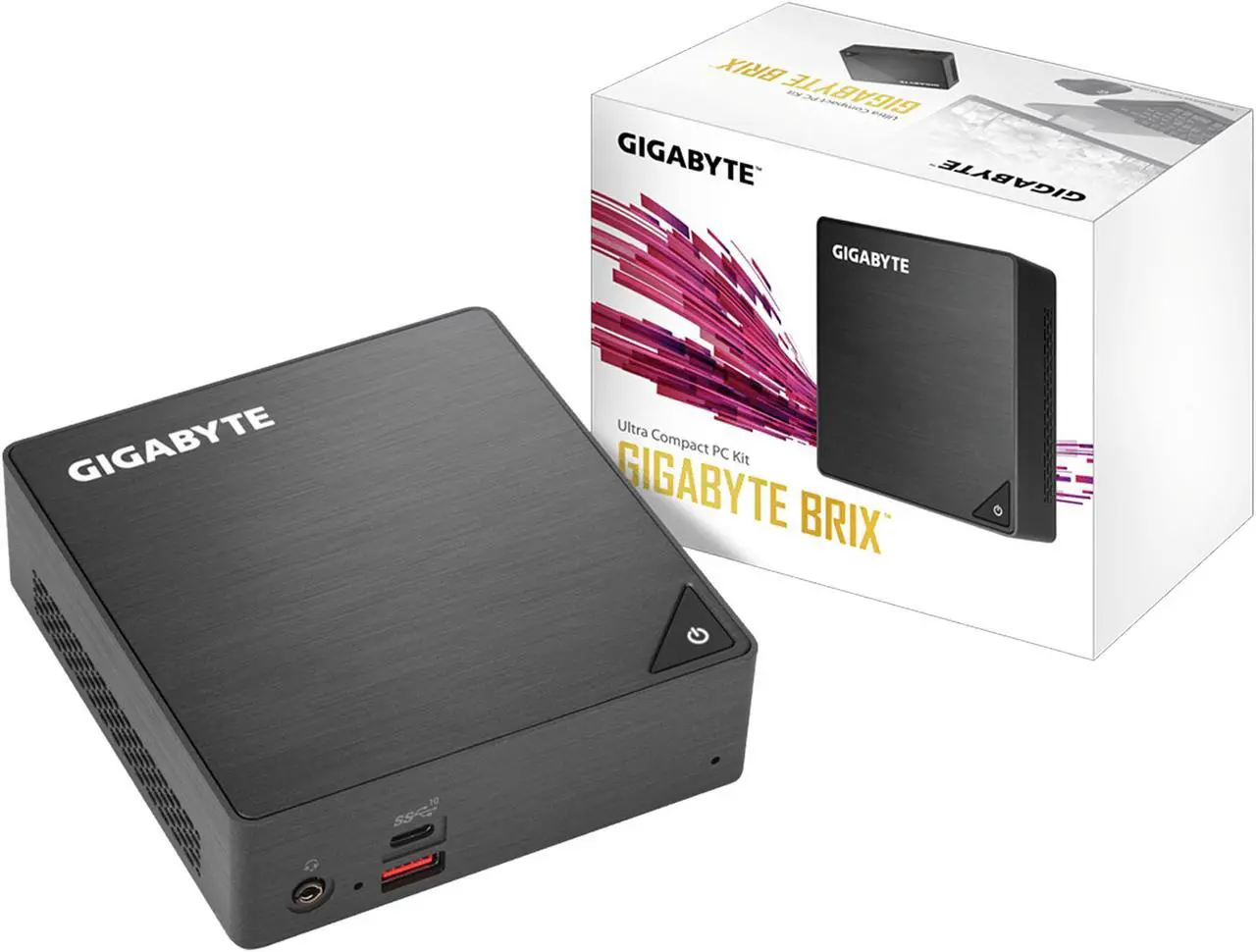 Alt view image 5 of 5 - GIGABYTE BRIX GB-BRi5-8250-BW Mini / Booksize Barebone System