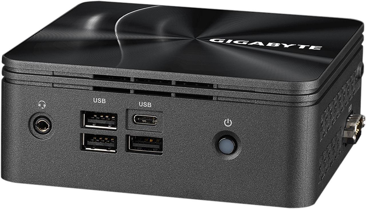 Alt view image 3 of 11 - GIGABYTE BRIX GB-BRR7H-4800-BWUS Ultra Compact PC Kit (AMD Barebone AMD, Include AMD RYZEN R7-4800U CPU)