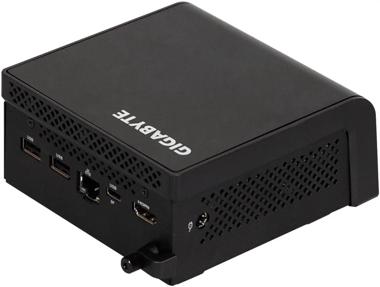 Alt view image 2 of 6 - GIGABYTE GB-BTIP-N250 Black Ultra Compact Mini PC, Intel Processors N250, 4C, up to 3.8 GHz,  1 x 262Pin SO-DIMM DDR5 4800