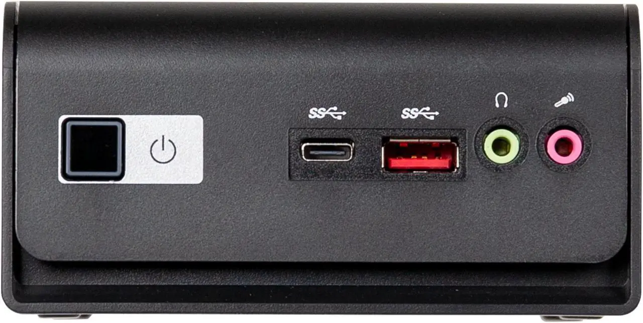 Alt view image 3 of 6 - GIGABYTE GB-BTIP-N250 Black Ultra Compact Mini PC, Intel Processors N250, 4C, up to 3.8 GHz,  1 x 262Pin SO-DIMM DDR5 4800