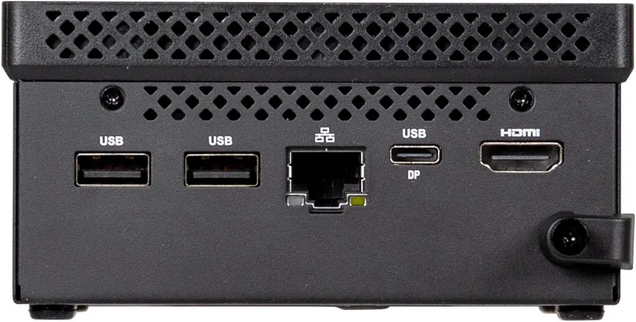 Alt view image 4 of 6 - GIGABYTE GB-BTIP-N250 Black Ultra Compact Mini PC, Intel Processors N250, 4C, up to 3.8 GHz,  1 x 262Pin SO-DIMM DDR5 4800