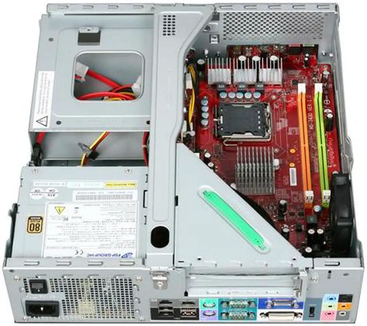 Alt view image 7 of 9 - MSI Hetis G41 Intel Socket T(LGA775) Intel G41 Barebone