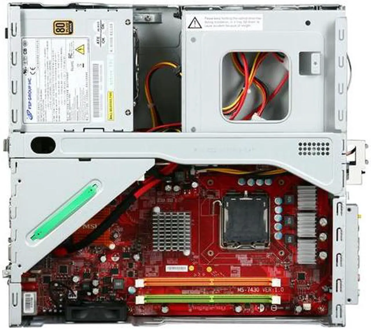 Alt view image 8 of 9 - MSI Hetis G41 Intel Socket T(LGA775) Intel G41 Barebone