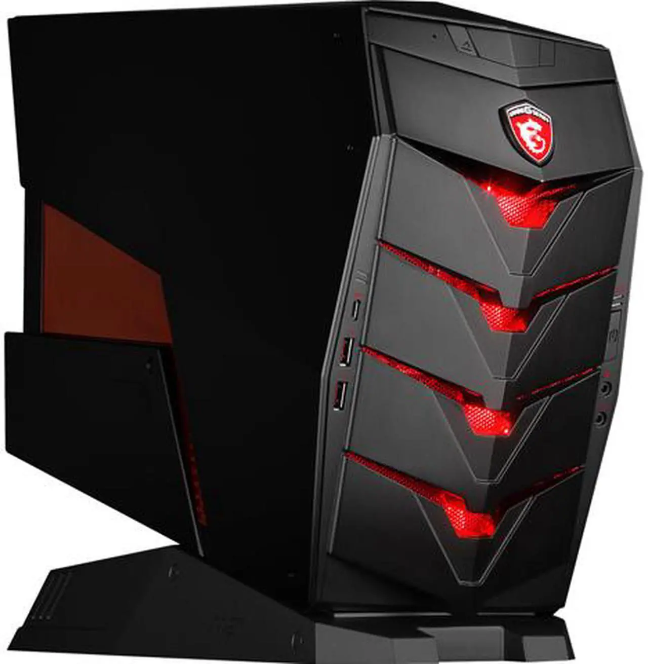 Main image of MSI Aegis Black / Red Barebone - Aegis-001BUS