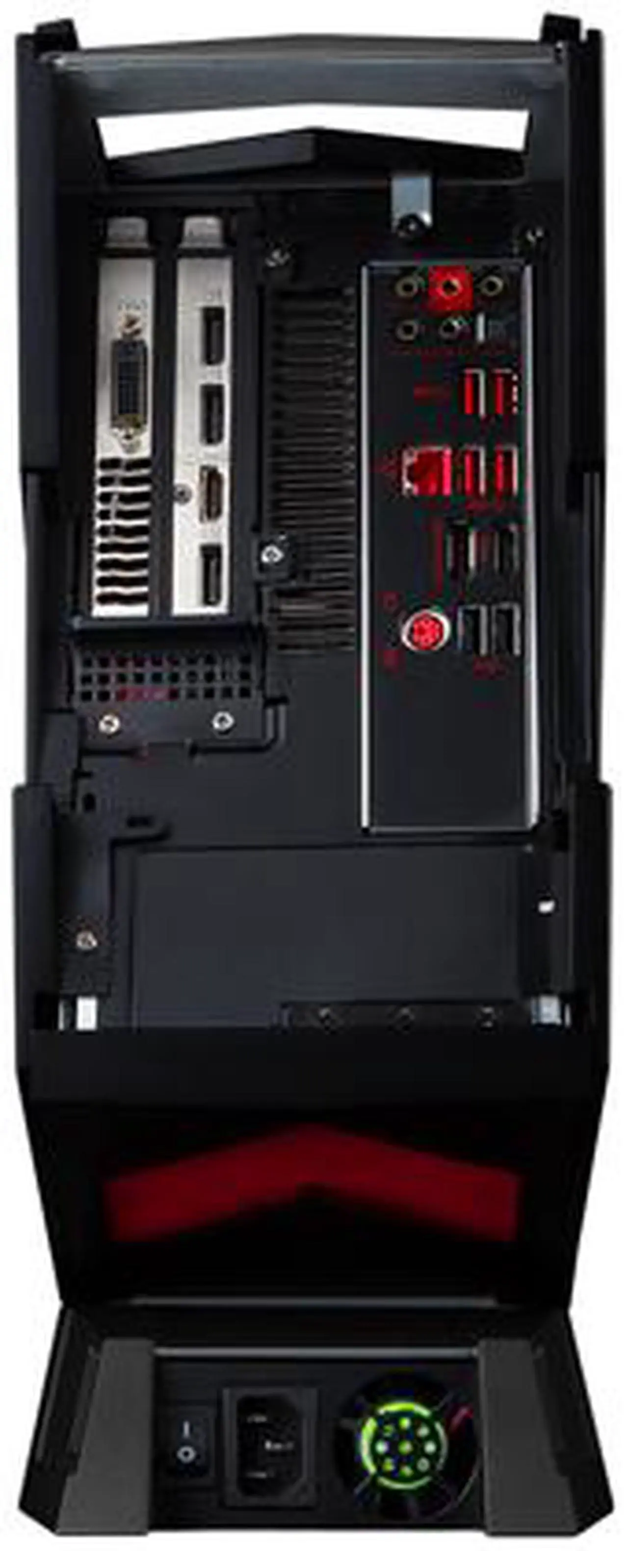 Alt view image 9 of 10 - MSI Aegis Black / Red Barebone - Aegis-001BUS