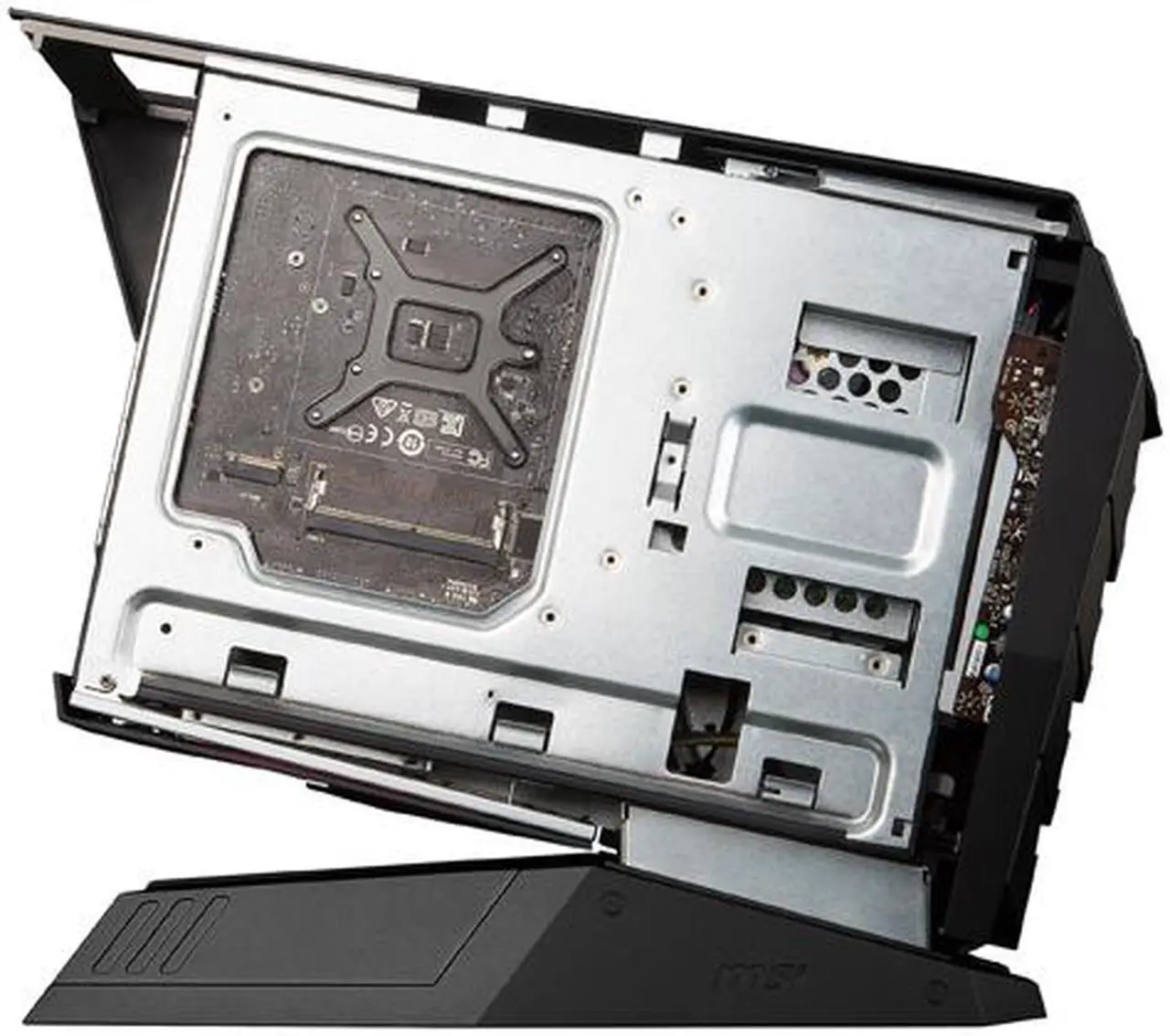 Alt view image 6 of 10 - MSI Aegis Black / Red Barebone - Aegis-001BUS