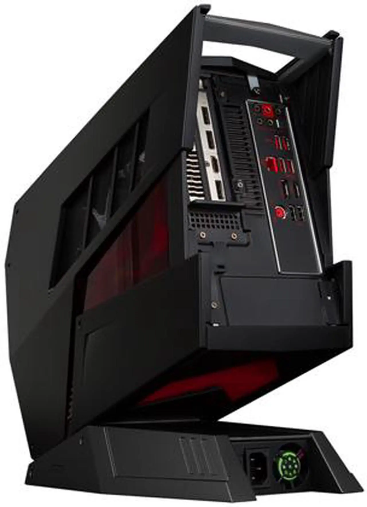 Alt view image 10 of 10 - MSI Aegis Black / Red Barebone - Aegis-001BUS