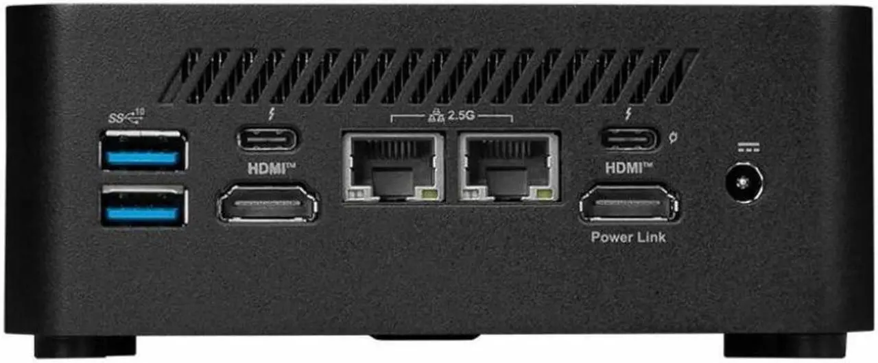 Alt view image 2 of 3 - MSI Cubi NUC 13MQG 203BUS Mini Barebone PC, Intel Core i5-1345U vPro Entperise (Windows OS, RAM, HDD are not included)  Cubi13MQG203B