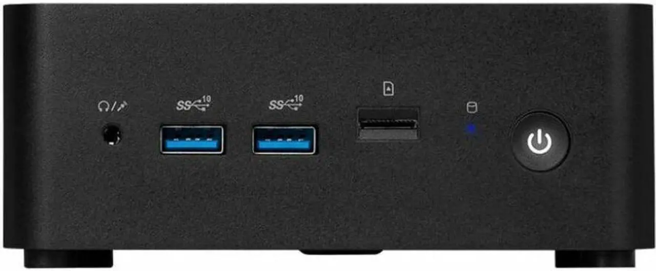 Alt view image 3 of 3 - MSI Cubi NUC 13MQG 203BUS Mini Barebone PC, Intel Core i5-1345U vPro Entperise (Windows OS, RAM, HDD are not included)  Cubi13MQG203B