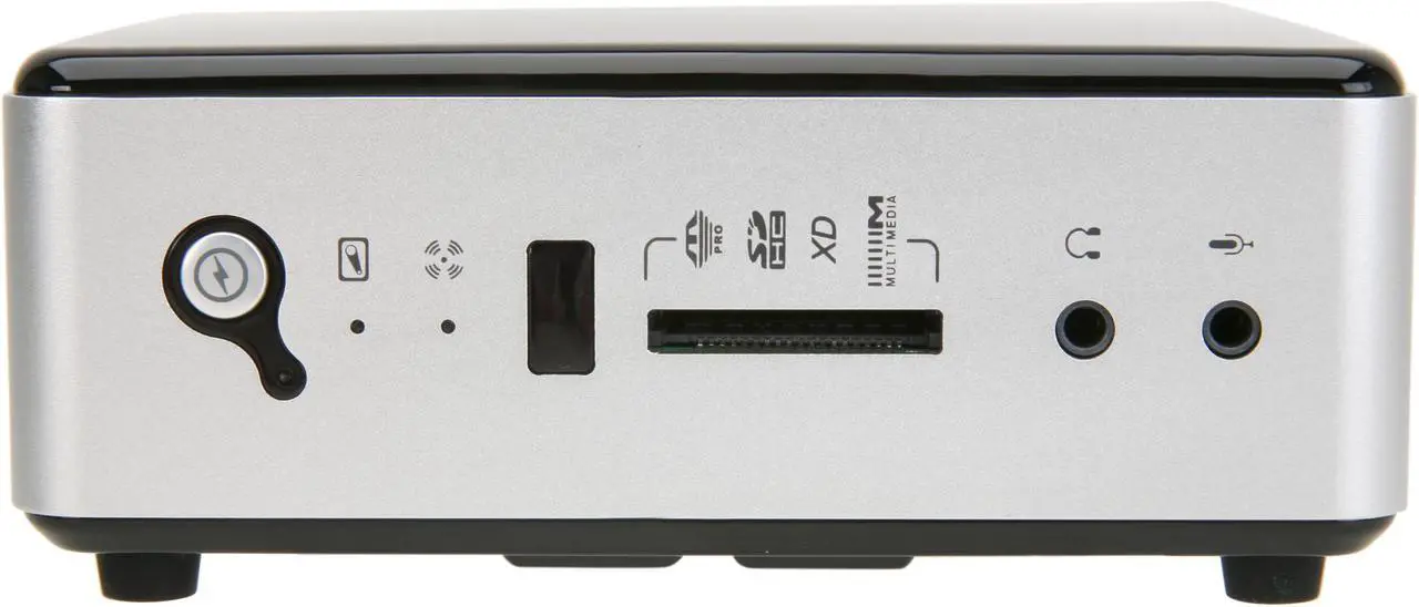Alt view image 2 of 5 - Zotac ZBOXNANO-AD10-U AMD A50M (Hudson M1) Mini / Booksize Barebone System