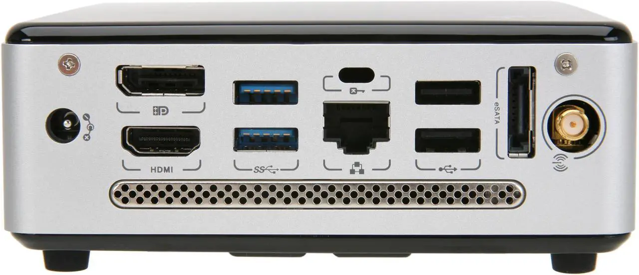 Alt view image 4 of 5 - Zotac ZBOXNANO-AD10-U AMD A50M (Hudson M1) Mini / Booksize Barebone System