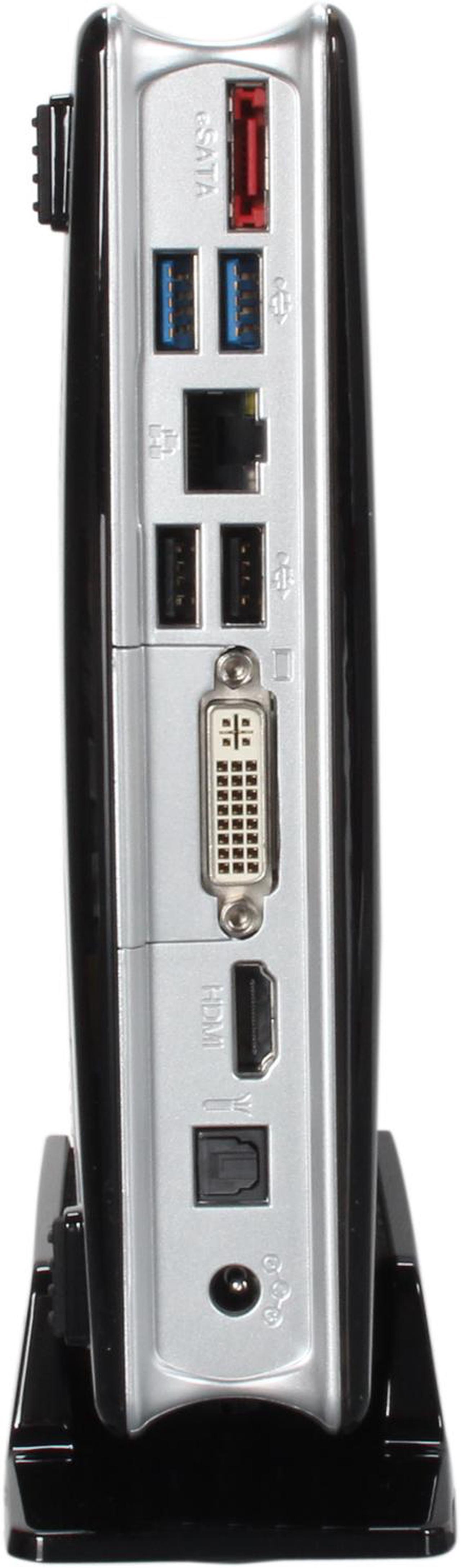 Alt view image 4 of 7 - Zotac ZBOX-ID41-PLUS-U Intel NM10 Black Mini / Booksize Barebone System