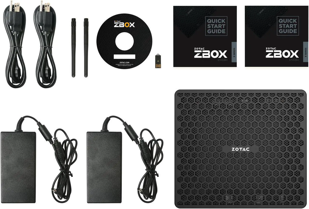 Alt view image 9 of 10 - ZOTAC ZBOX MAGNUS EN1080 10 Year Anniversary Edition Gaming Mini PC, ZBOX-EN1080-U, Intel Core i7-6700 Quad-Core CPU NVIDIA GeForce GTX 1080 Graphics VR Ready Liquid Cooling Compact 4K Quad Display Barebones No Memory/Storage/OS