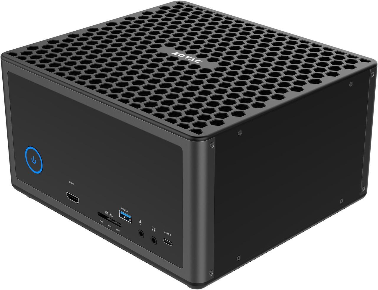 Main image of ZOTAC MAGNUS EN1080K 4K Gaming Liquid Cooled Mini PC VR Ready Features Intel Kaby Lake Core i7-7700 Quad-core CPU NVIDIA GeForce GTX 1080 Graphics ZOTAC Spectra Technology Barebones No Memory/Storage/OS - ZBOX-EN1080K-U