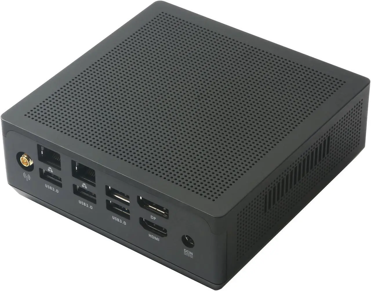 Alt view image 3 of 11 - Zotac ZBOX M Series ZBOX-MI660NANO-U Mini / Booksize Barebone System