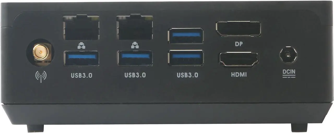Alt view image 7 of 11 - Zotac ZBOX M Series ZBOX-MI660NANO-U Mini / Booksize Barebone System